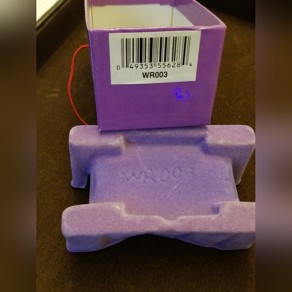 NIB Red by Waltham Wrist Watch Purple Faux Stones Alligator Band - Picture 13 of 16